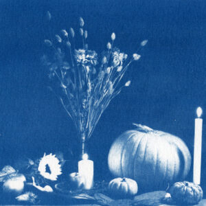 Nature morte d’automne et d’Halloween (recto-verso)