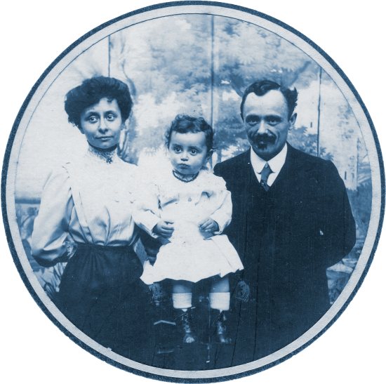 Madeleine S., son époux et leur fils Pierre